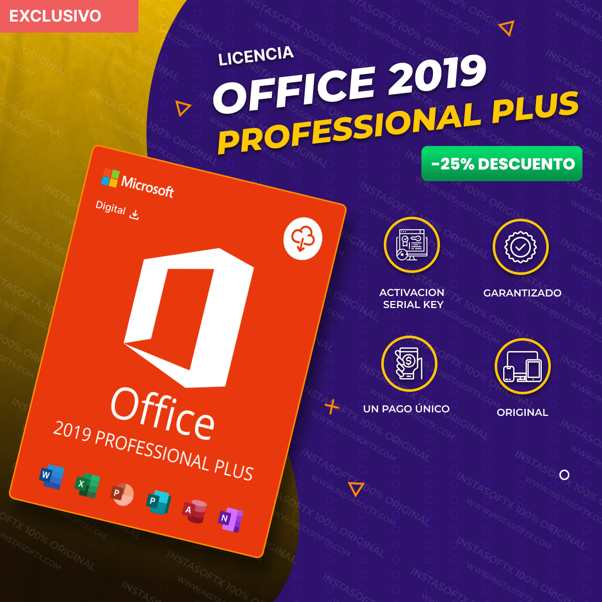 Office 2019 Professional Plus Clave de activación (PC)